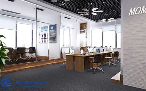 Công ty thiết kế nội thất văn phòng làm việc chuyên nghiệp tại Hà Nội