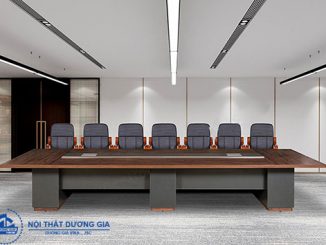 Tư vấn cách chọn bàn họp văn phòng bằng gỗ phù hợp với doanh nghiệp